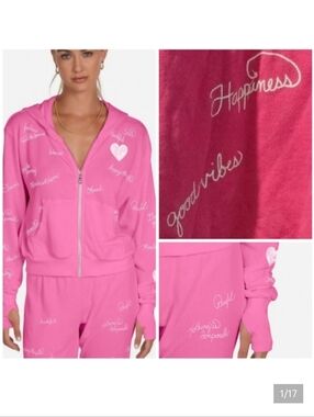 Lauren Mishi Hezley Happy Thoughts hoodie